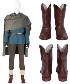 OneHeroSuits Obi Wan Kenobi Cosplay Boots Jedi Master Top Level Shoes Costumes