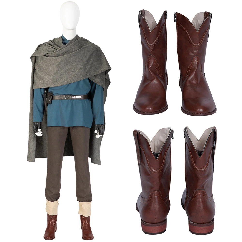 OneHeroSuits Obi Wan Kenobi Cosplay Boots Jedi Master Top Level Shoes Costumes 3 OneHeroSuits Obi Wan Kenobi Cosplay Boots Jedi Master Top Level Shoes Costumes