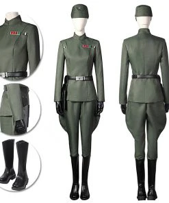 OneHeroSuits Obi Wan Kenobi Cosplay Costumes Star Wars Imperial Military Green Suits