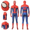 OneHeroSuits Peter Parker Suit Into The Spider-Verse Spiderman Bodysuit Zentai/Jumpsuit
