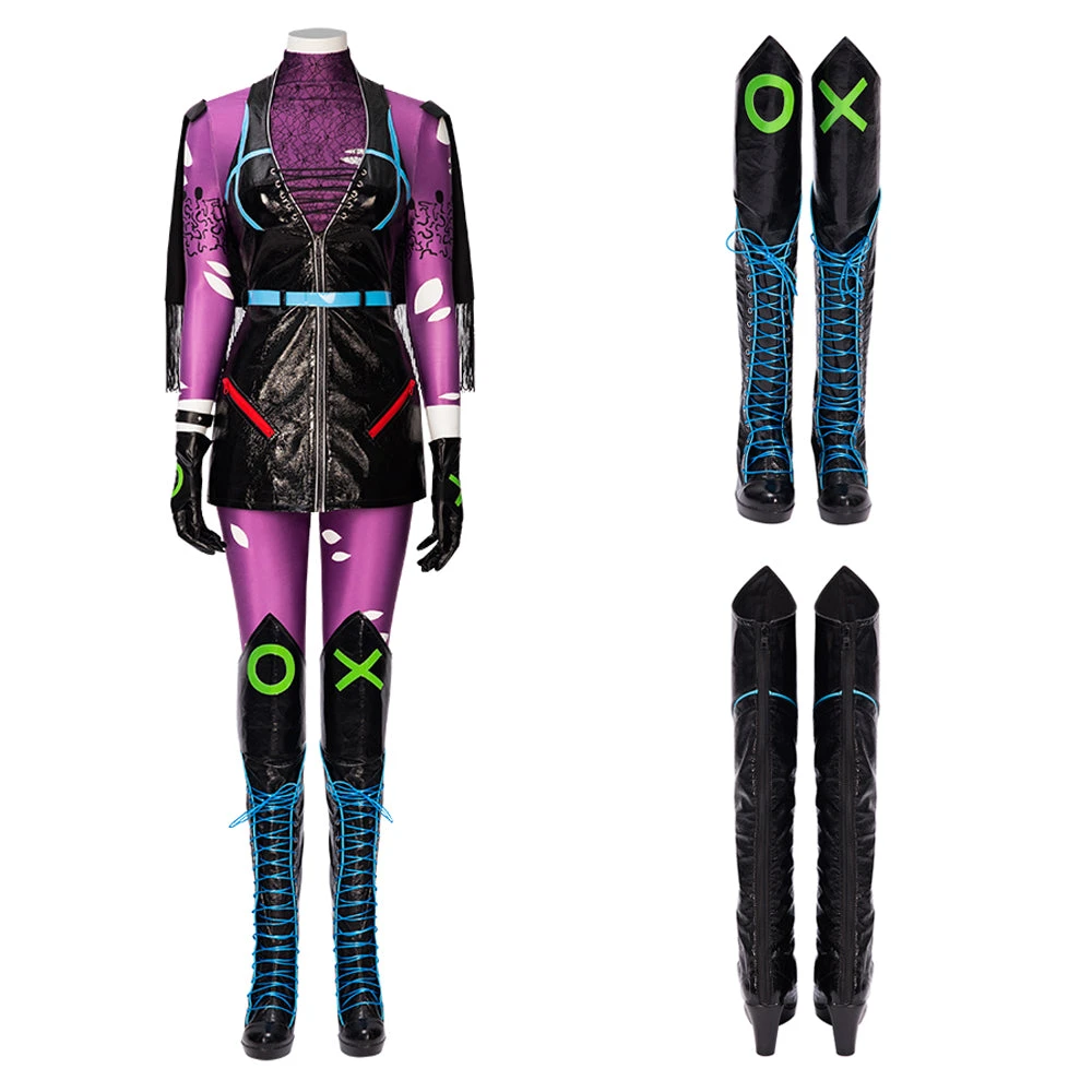 OneHeroSuits Punchline Cosplay Boots Alexis Kaye Top Level Shoes 3 OneHeroSuits Punchline Cosplay Boots Alexis Kaye Top Level Shoes