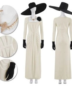 Resident Evil Village Cosplay Costume Lady Dimitrescu OneHeroSuits Costumes