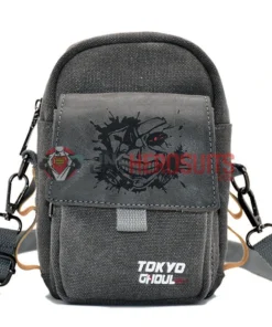Tokyo Ghoul Printed Fanny Pack 3 Pocket Bulit-In - OneHeroSuits