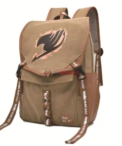 OneHeroSuits Fairy Tail Backpack Natsu Guild Symbol Printed Animation Creative Bag Accessories