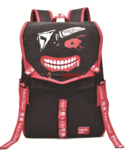 OneHeroSuits Tokyo Ghoul Backpack Ken Kaneki Face Printed Animation Bag Accessories