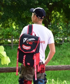 OneHeroSuits Tokyo Ghoul Backpack Ken Kaneki Face Printed Animation Bag Accessories