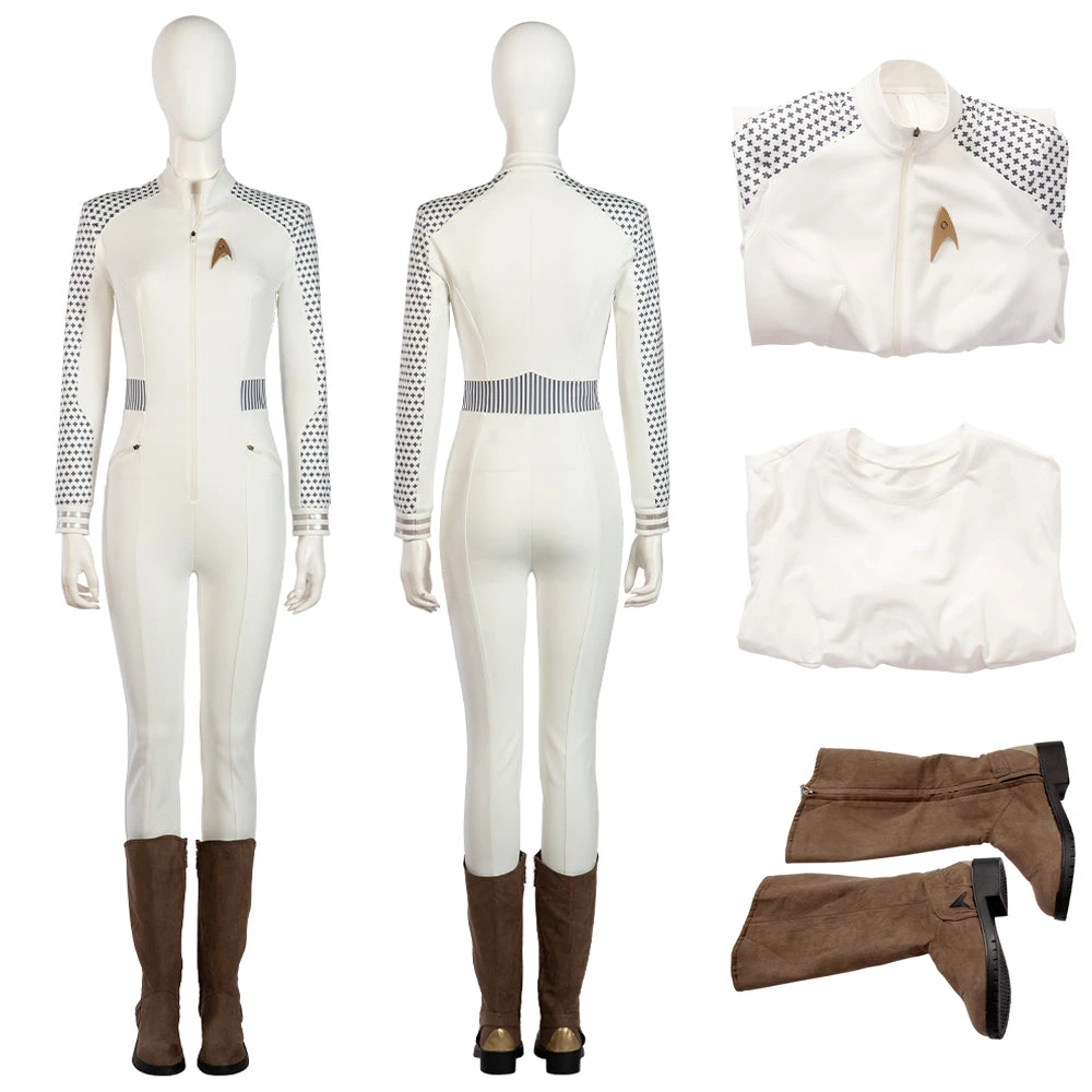 OneHeroSuits Star Trek Cosplay Costumes Nurse Chapel White Top Level Suits 3 OneHeroSuits Star Trek Cosplay Costumes Nurse Chapel White Top Level Suits
