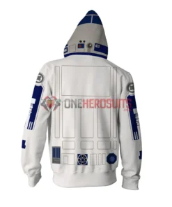 OneHeroSuits Star Wars BB-8 Droids Printing Hoodies Creative 3D Print Hooded Sweatshirt Cozy Hoodies