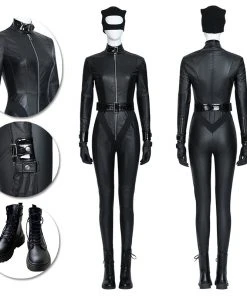 OneHeroSuits The Batman 2022 Cosplay Costumes Catwoman Black Top Level Suits