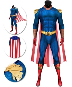 OneHeroSuits Expert-level Cosplay Bodysuit & Zentai The Boys Homelander Cosplay Costume Detail Printed Edition