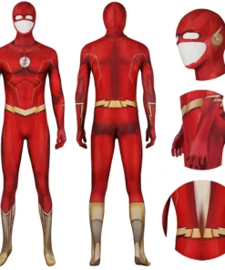 OneHeroSuits The Flash S8 Cosplay Costumes Barry Allen 3D Printed Bodysuit