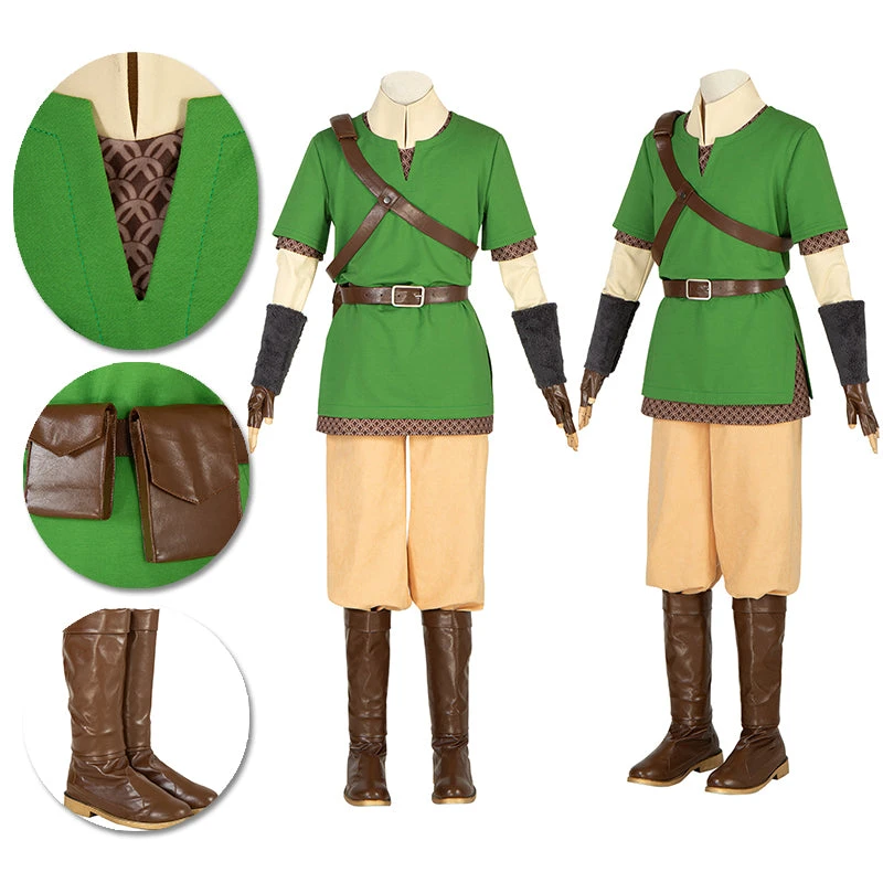 OneHeroSuits The Legend Of Zelda Skyward Sword Cosplay Costumes Link Cosplay Suits 3 OneHeroSuits The Legend Of Zelda Skyward Sword Cosplay Costumes Link Cosplay Suits