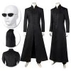 OneHeroSuits The Matrix 2 Cosplay Costume Reloaded Revolutions Neo Black Suit 2 OneHeroSuits The Matrix 2 Cosplay Costume Reloaded Revolutions Neo Black Suit