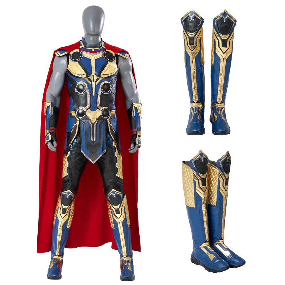 OneHeroSuits Costumes Thor 4 Cosplay Boots Marvelous Thor Top Level Blue Shoes 3 OneHeroSuits Costumes Thor 4 Cosplay Boots Marvelous Thor Top Level Blue Shoes