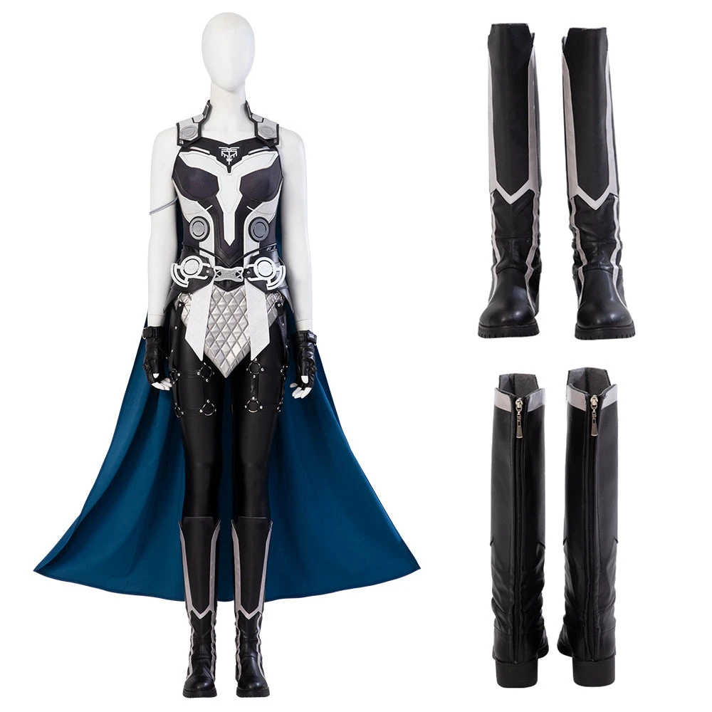 OneHeroSuits Thor 4 Love And Thunder Cosplay Boots Valkyrie Top Level Shoes Costumes 3 OneHeroSuits Thor 4 Love And Thunder Cosplay Boots Valkyrie Top Level Shoes Costumes