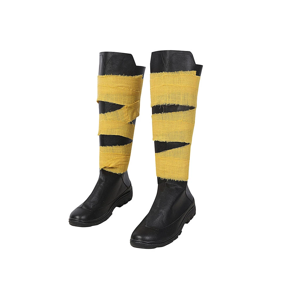 OneHeroSuits Costumes Thor Love And Thunder Cosplay Boots Black Leather Shoes 3 OneHeroSuits Costumes Thor Love And Thunder Cosplay Boots Black Leather Shoes