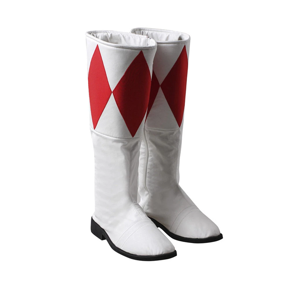 OneHeroSuits Tyrannosaurus Red Ranger Cosplay Shoes Mighty Morphin Power Rangers Boots