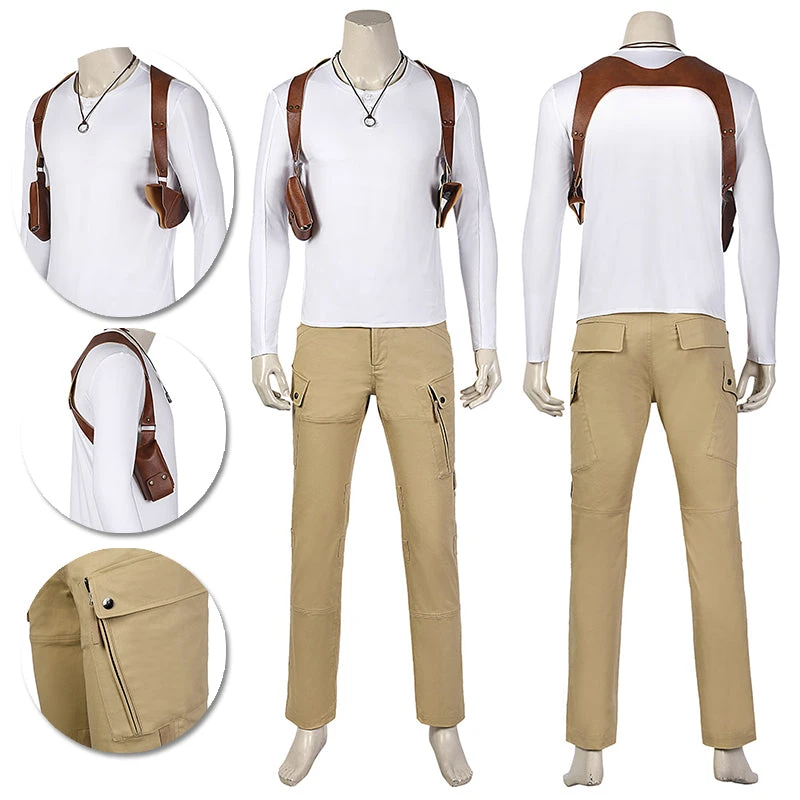 OneHeroSuits Uncharted Cosplay Costume Nathan Drake Cosplay Suit Costumes 3 OneHeroSuits Uncharted Cosplay Costume Nathan Drake Cosplay Suit Costumes