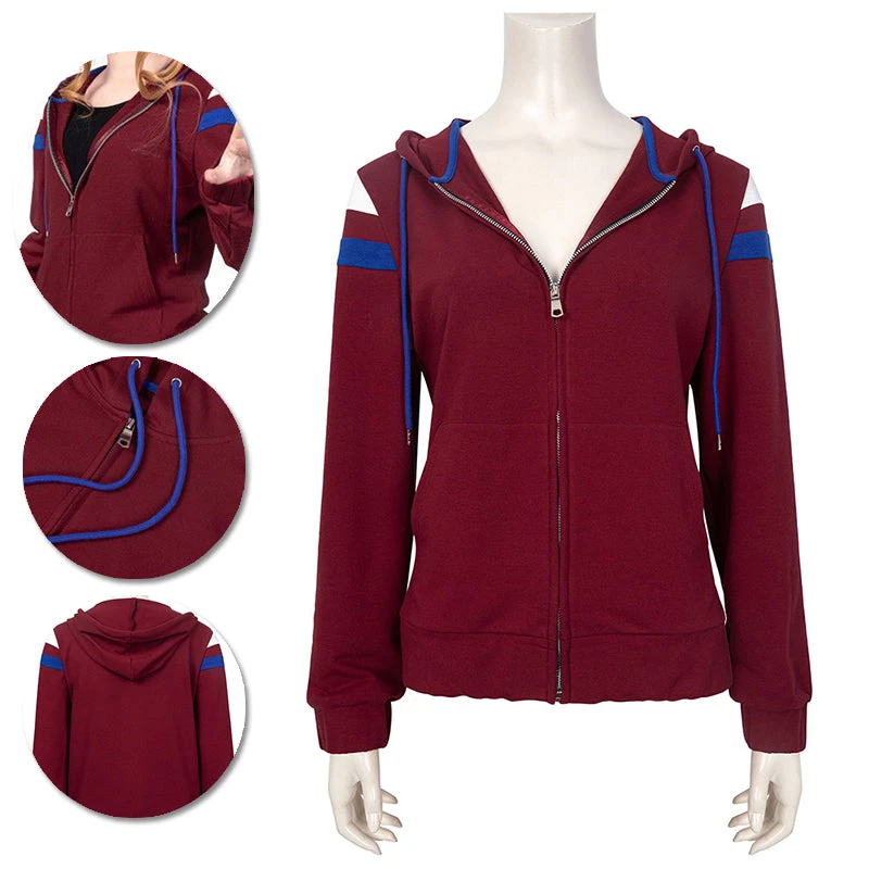 OneHeroSuits WandaVision Cosplay Hoodies Scarlet Witch Hoodies 3 OneHeroSuits WandaVision Cosplay Hoodies Scarlet Witch Hoodies