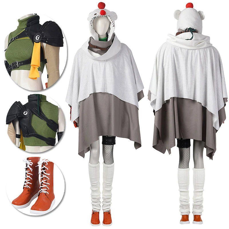Yuffie Cosplay Costumes FF8 Remastered Intergrade Ver.2 OneHeroSuits 3 Yuffie Cosplay Costumes FF8 Remastered Intergrade Ver.2 OneHeroSuits