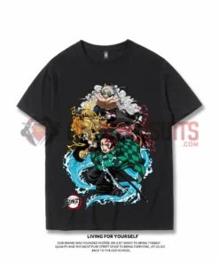 OneHeroSuits Demon Slayer Creative Print Anime T-shirt Seven Colors