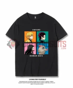 OneHeroSuits Demon Slayer Creative Print Anime T-shirt Three Styles Available