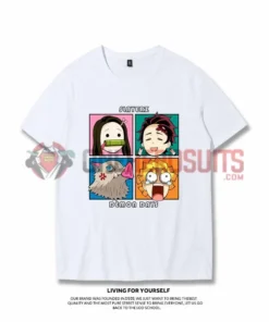 OneHeroSuits Demon Slayer Creative Print Anime T-shirt Three Styles Available