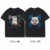 OneHeroSuits Demon Slayer Creative Print Anime Inosuke T-shirt Two Styles Available