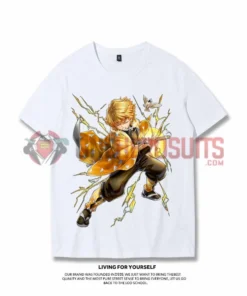 OneHeroSuits Demon Slayer Creative Print Anime Inosuke T-shirt Four Characters Available