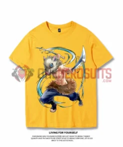 OneHeroSuits Demon Slayer Creative Print Anime Inosuke T-shirt Four Characters Available