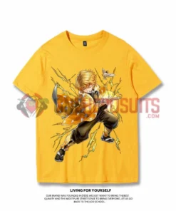 OneHeroSuits Demon Slayer Creative Print Anime Inosuke T-shirt Four Characters Available