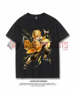 OneHeroSuits Demon Slayer Creative Print Anime Inosuke T-shirt Four Characters Available