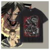 OneHeroSuits Attack On Titan Creative Print Anime T-shirt Eren/Levi