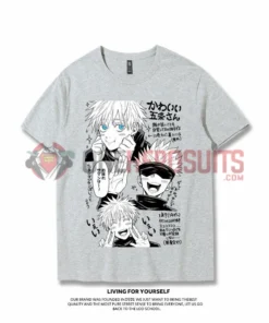 OneHeroSuits Jujutsu Kaisen Creative Print Anime T-shirt Gojo Satoru/Geto Suguru