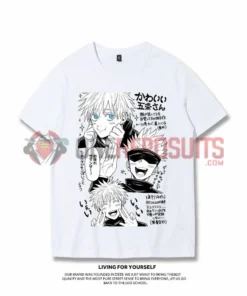 OneHeroSuits Jujutsu Kaisen Creative Print Anime T-shirt Gojo Satoru/Geto Suguru