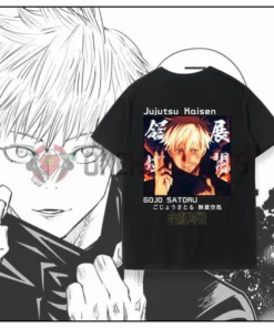 OneHeroSuits Jujutsu Kaisen Creative Print Anime Gojo Satoru Domain Expansion T-shirt