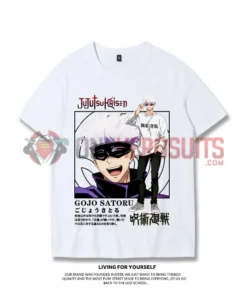 OneHeroSuits Jujutsu Kaisen Creative Print Anime T-shirt Five Characters Available