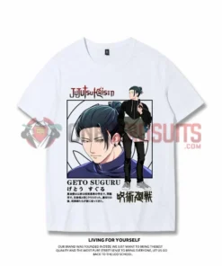 OneHeroSuits Jujutsu Kaisen Creative Print Anime T-shirt Five Characters Available
