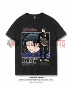 OneHeroSuits Jujutsu Kaisen Creative Print Anime T-shirt Five Characters Available