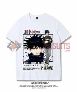 OneHeroSuits Jujutsu Kaisen Creative Print Anime T-shirt Five Characters Available