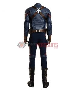 OneHeroSuits Captain America Cosplay Costume Civil War Movie Level Leather Cosplay Suits Costumes