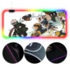 OneHeroSuits RGB LED Gaming Mouse Pad Extra Large Kakashi Ninken Summon Ninja Dogs Printing 2 OneHeroSuits RGB LED Gaming Mouse Pad Extra Large Kakashi Ninken Summon Ninja Dogs Printing