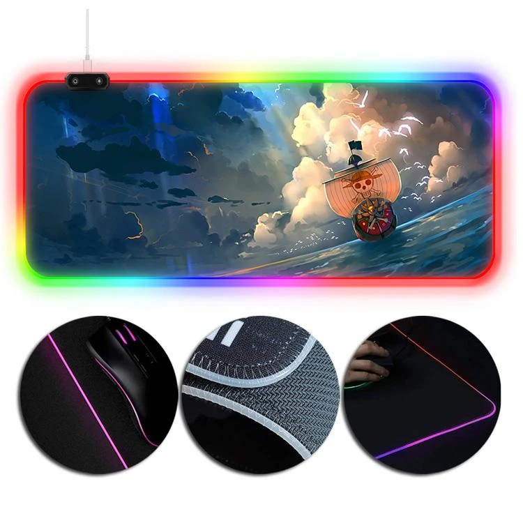 OneHeroSuits RGB Gaming Mouse PAD Thousand Sunny Creative Printing Extra Large 3 OneHeroSuits RGB Gaming Mouse PAD Thousand Sunny Creative Printing Extra Large