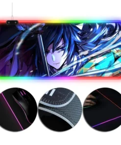 OneHeroSuits RGB Painting Mouse Pad Demon Slayer Giyu Tomioka Creative Mouse Pad 10 OneHeroSuits RGB Painting Mouse Pad Demon Slayer Giyu Tomioka Creative Mouse Pad