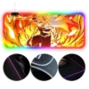 OneHeroSuits Demon Slayer Mouse Pad Kyojuro Rengoku Printed RGB Gaming Mouse Pad Extra Large 2 OneHeroSuits Demon Slayer Mouse Pad Kyojuro Rengoku Printed RGB Gaming Mouse Pad Extra Large