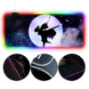 OneHeroSuits Demon Slayer Shinobu Kocho Printed RGB Gaming Mouse Pad Extra Large