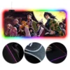 OneHeroSuits Demon Slayer All Hashira Characters Printed RGB Gaming Mouse Pad Extra Large V2