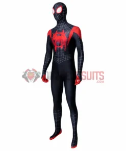 OneHeroSuits Zentai/Jumpsuit Spider-Man Into The Spider-Verse Miles Morales Cosplay Costume HD Printed Jumpsuits 18 OneHeroSuits Zentai/Jumpsuit Spider-Man Into The Spider-Verse Miles Morales Cosplay Costume HD Printed Jumpsuits