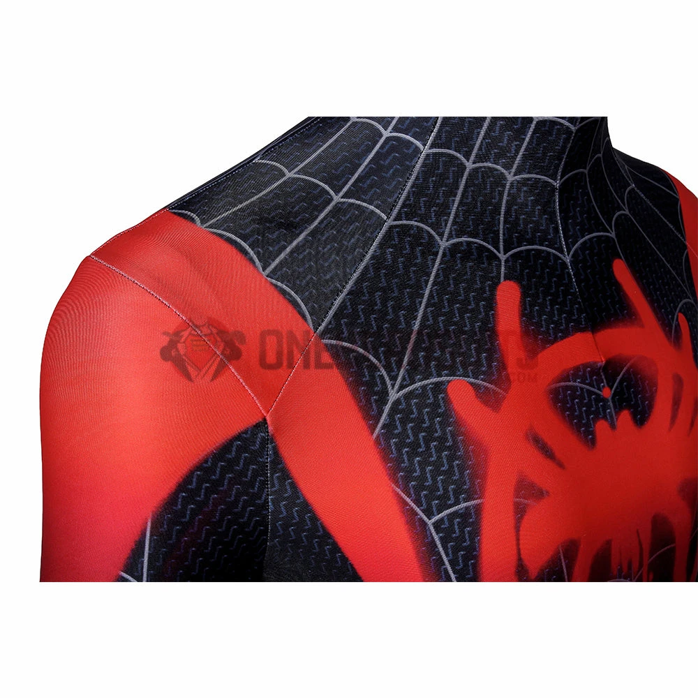 OneHeroSuits Zentai/Jumpsuit Spider-Man Into The Spider-Verse Miles Morales Cosplay Costume HD Printed Jumpsuits 10 OneHeroSuits Zentai/Jumpsuit Spider-Man Into The Spider-Verse Miles Morales Cosplay Costume HD Printed Jumpsuits
