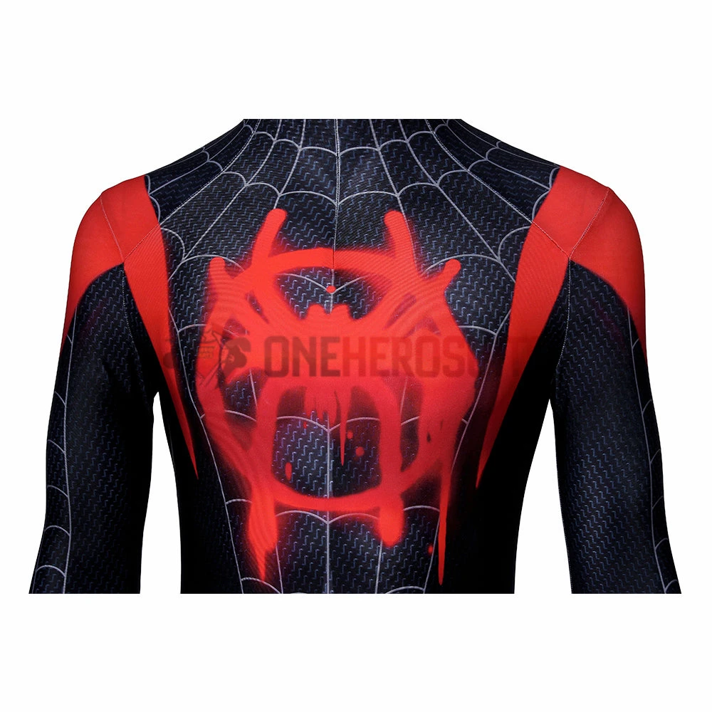 OneHeroSuits Zentai/Jumpsuit Spider-Man Into The Spider-Verse Miles Morales Cosplay Costume HD Printed Jumpsuits 9 OneHeroSuits Zentai/Jumpsuit Spider-Man Into The Spider-Verse Miles Morales Cosplay Costume HD Printed Jumpsuits
